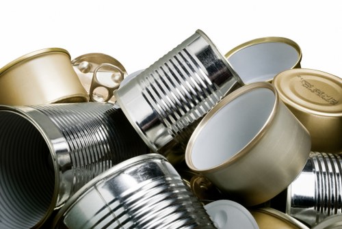 Supervisor documenting garden waste removal at a property